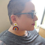 Philly Pride Rainbow Earrings