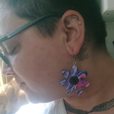 Subtle Queer Flower Earrings