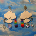 Whimsical Crystal Clouds