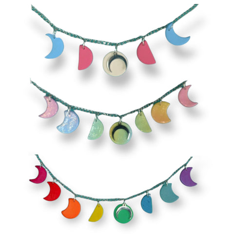 Phases of the Moon Necklace