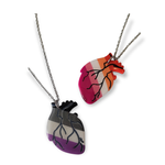 Anatomically Correct Queer Heart Necklaces