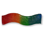 Rainbow Glitter Barrettes