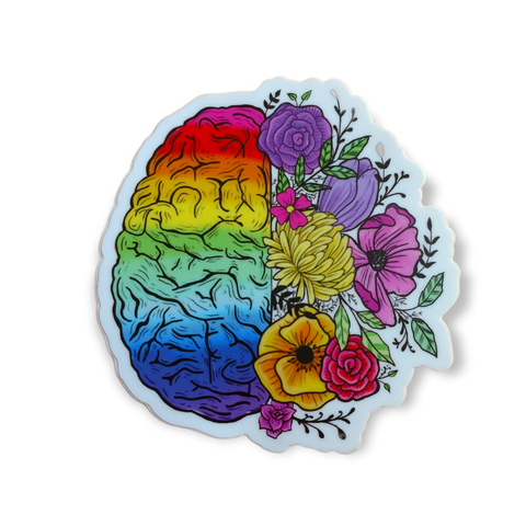 Blossoming Brain Sticker