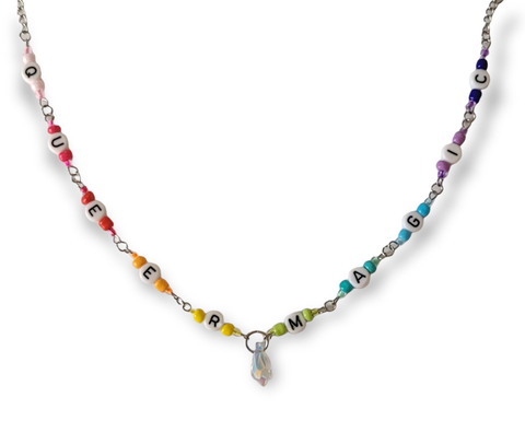 Queer Magic Beaded Necklace