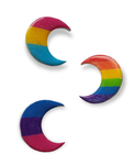 LGBTQ+ Crescent Moon Pride Pins