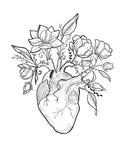 Blossoming Heart Art Print
