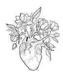 Blossoming Heart Art Print
