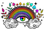 Inclusive Pride Rainbow Art Print