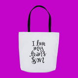I Love My Trans Son Tote Bag