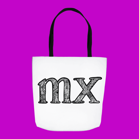 Mx Nonbinary Title Tote Bag